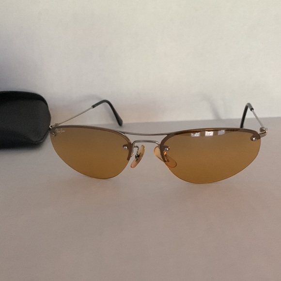 Ray-Ban Vintage Aviator Half Rimless sunglasses. - Picture 7 of 7